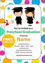 Image result for Preschool Graduation Cards Templates Free