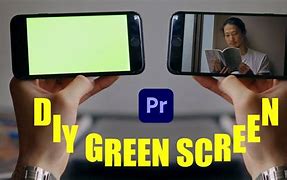 Image result for Phone with Green Screen