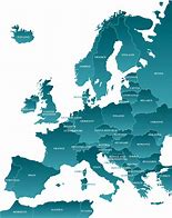 Image result for Europe Map Simple