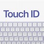 Image result for Magic Keyboard with Touch ID for Mac with Black Letters