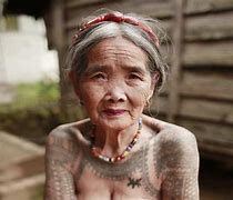 Image result for Philippines Kalinga Tattoo Whang Od