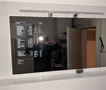 Image result for Bathroom Mirror Computer