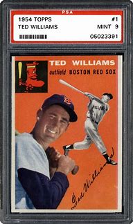 Image result for Ted Williams 23 Baseball Card