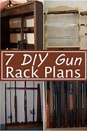 Image result for Single Gun Rack Plans