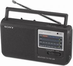 Image result for Sony AM/FM TV Weather Radio
