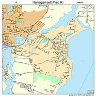Image result for Narragansett RI Map