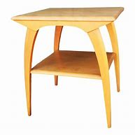 Image result for Heywood Wakefield End Table Champagne Finish