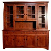 Image result for Dining Room Buffet Cabinet with Glass Doors