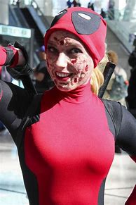 Image result for Deadpool Cosplay without Mask