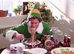 Image result for Buddy The Elf Eating