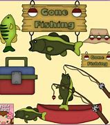 Image result for Camping and Fishing Clip Art