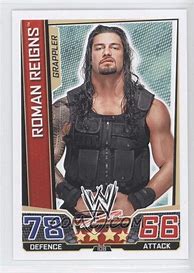 Image result for WWE Slam Attax Roman Reigns