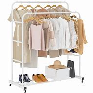 Image result for Clothes Rack On Wheels