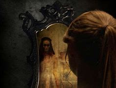 Image result for Scary Person Mirror