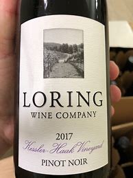 Image result for Loring Company Pinot Noir Kessler Haak