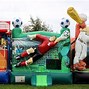Image result for Inflatable Soccer Bounce House