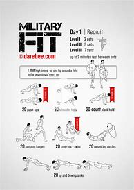 Image result for Military Workout Routine