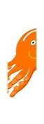 Image result for Orange Octopus Cartoon