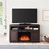 Image result for 70 Inch TV Stand with Fireplace Electric