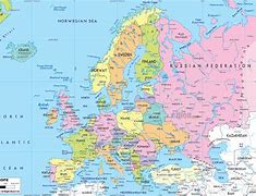 Image result for Europe Countries Map Black and White