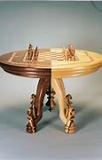 Image result for Round Chess Table