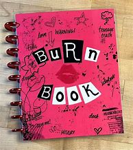 Image result for mean girl burn books