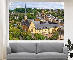 Image result for Luxembourg City Wall Art