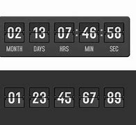 Image result for Countdown Clock Font
