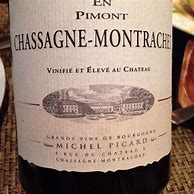 Image result for Michel Picard Chassagne Montrachet Rouge