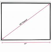 Image result for 100 Projector Screen Size