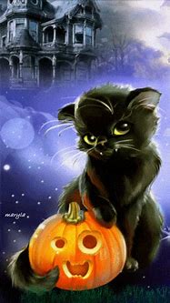 Image result for Animated Happy Halloween Pics