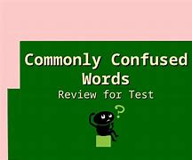 Image result for Commonly Confused Words Worksheet 1