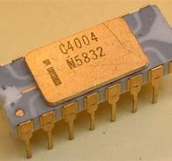 Image result for First Microprocessor Intel 4004