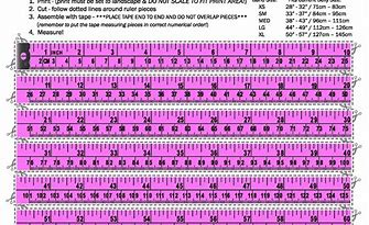 Image result for Measuring Tape Online Printable