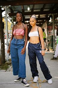 Image result for Black 90s Outfits