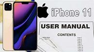 Image result for iPhone 11 User Guide PDF Download