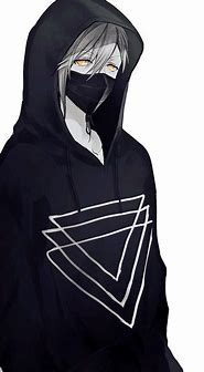 Image result for Anime Boy Hoodie with Mask
