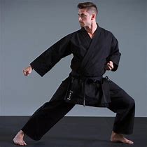 Image result for Black Karate Suit