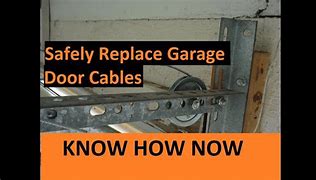 Image result for Broken Garage Door Cable