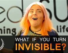 Image result for What Not to Do If You Turn Invisible