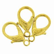 Image result for Gold Trigger Clasp with Barrel