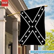 Image result for Confederate Flag Black and White