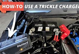 Image result for How Far to Clip Car Battery Charge