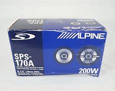 Image result for Alpine SPS 170A Speakers
