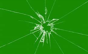 Image result for Broken Glass Green Screen