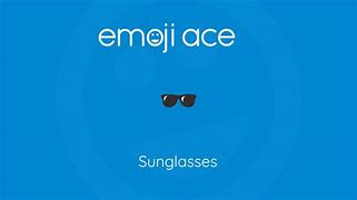 Image result for Sunglasses Emoji Black and White