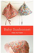 Image result for Free Sun Bonnet Pattern