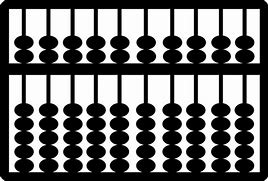 Image result for Abacus Black and White