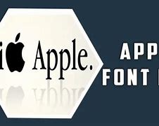 Image result for Apple Logo Text Font