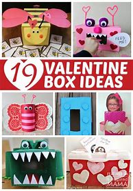 Image result for Homemade Valentine's Boxes